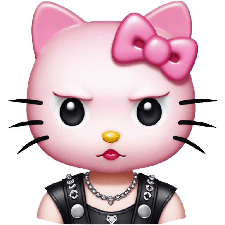 punk hello kitty emoji