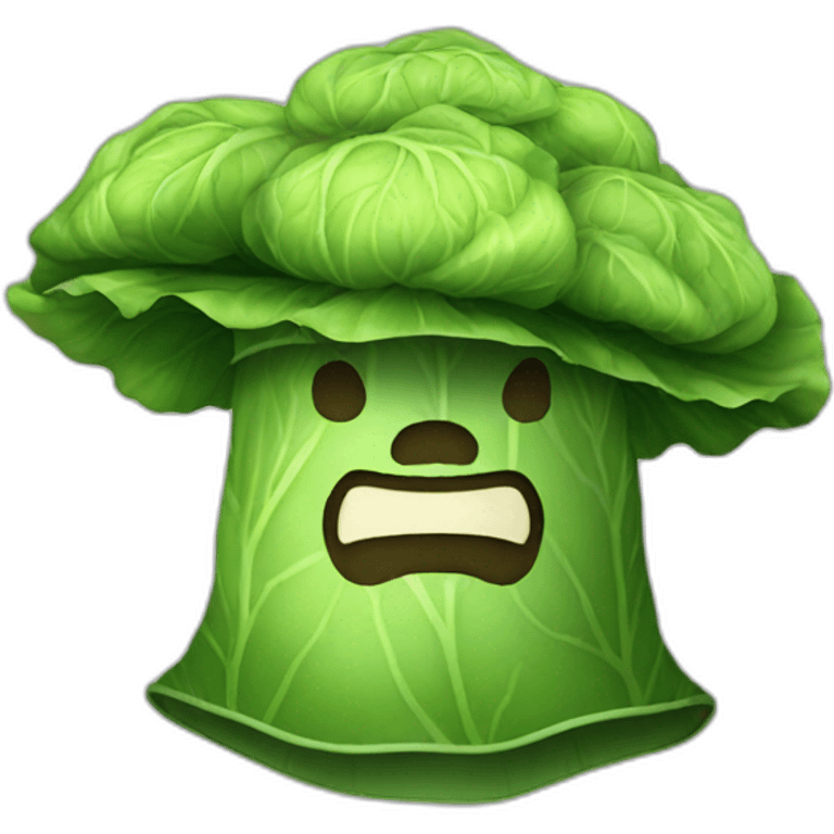 cabbage bucket hat emoji