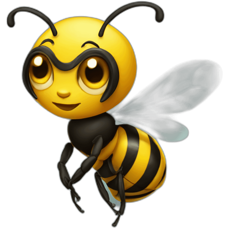 sexy bee emoji