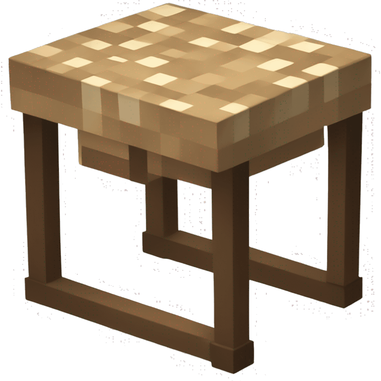 crafting table from minecraft emoji