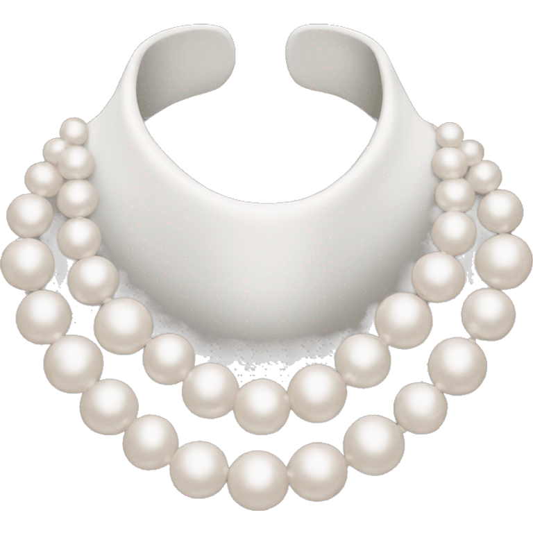 Pearl collar emoji