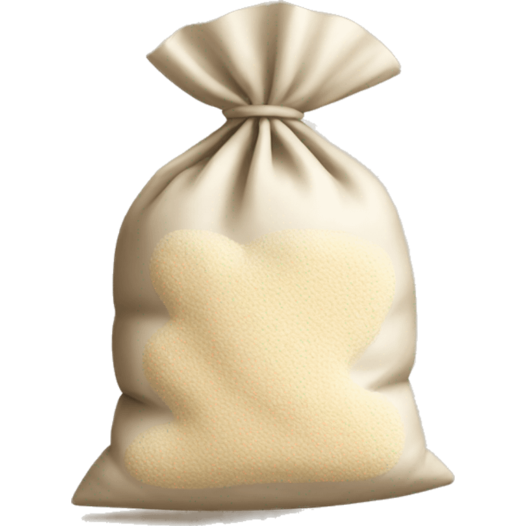 Flour in a tiny bag emoji