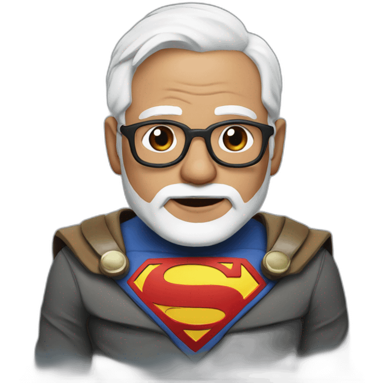  Super man Modi  emoji