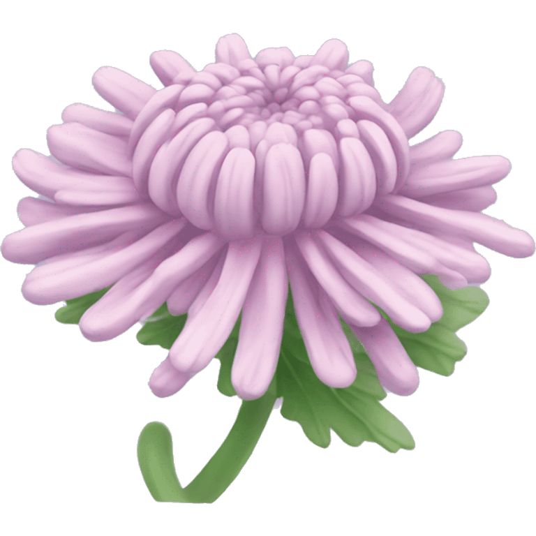 Chrysanthemum in a Pastell color  emoji