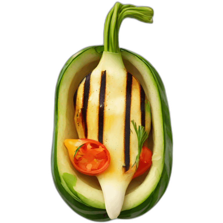 Grilled vegetables emoji