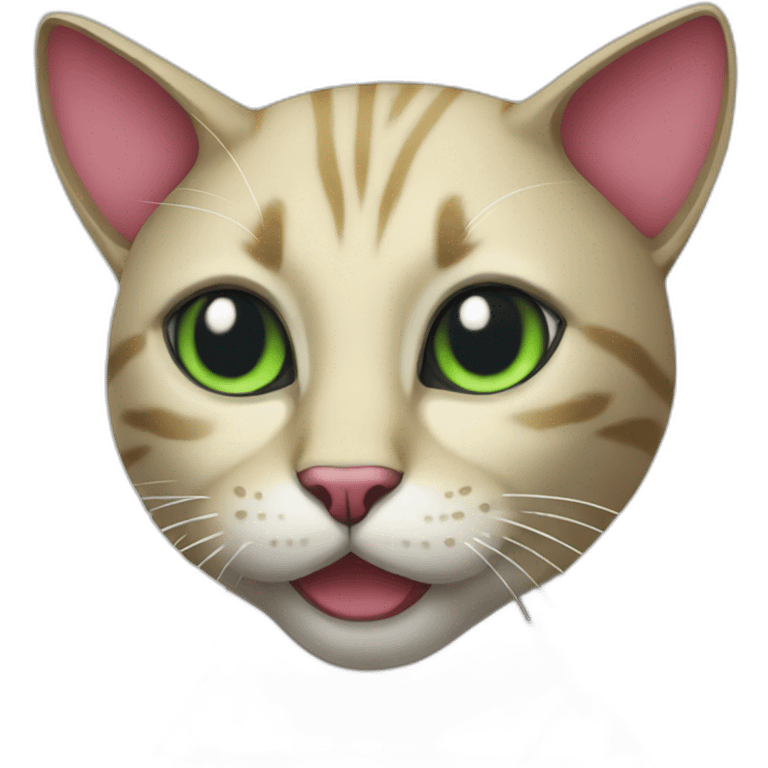 Cyber cat emoji