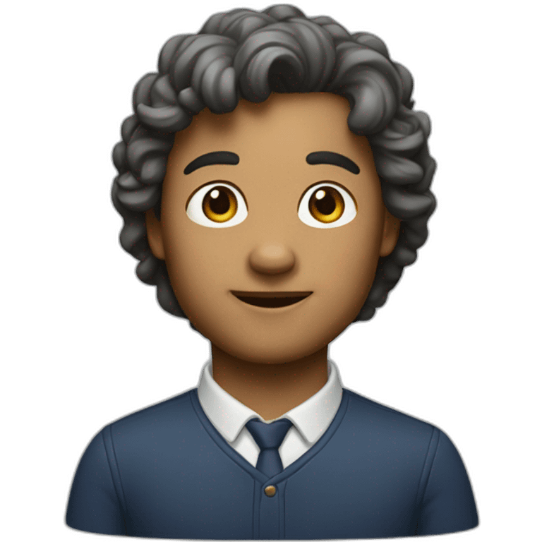 A classic Apple Memoji emoji