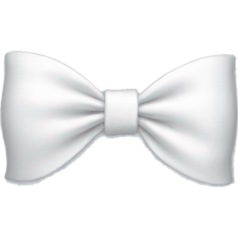 White bow emoji