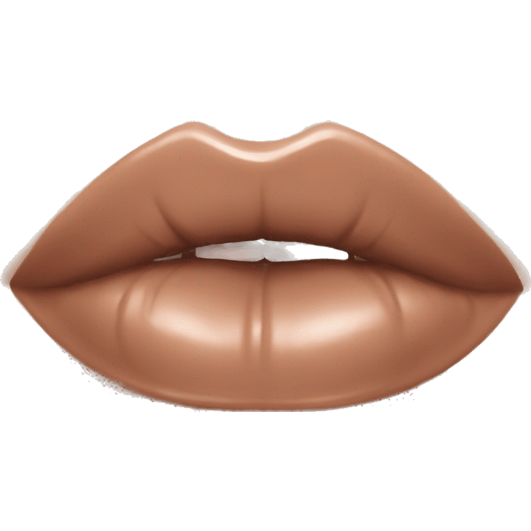 Nude lip gloss  emoji