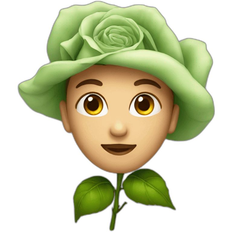 Greeb Rose  emoji