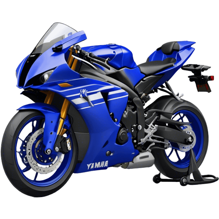 Yamaha YZF (Sportbike) - Yamaha YZF-R1 (Model Year: 2022) (Iconic colour: Blue) emoji