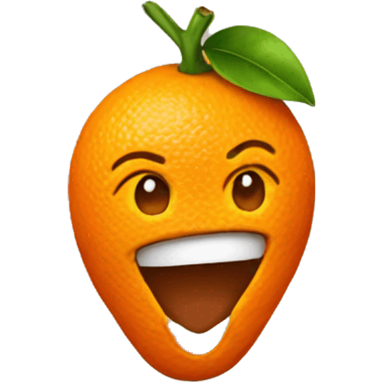 orange emoji