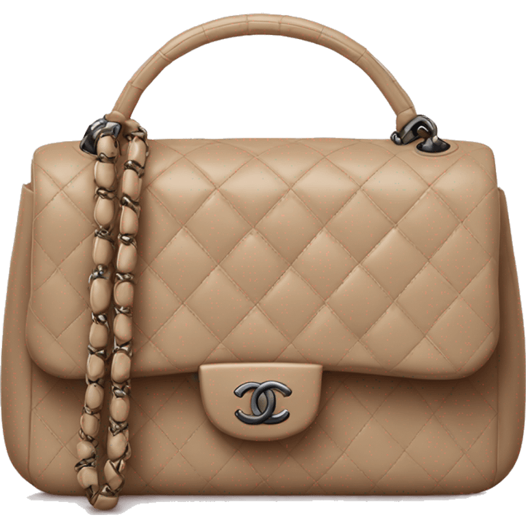 Chanel handbag emoji