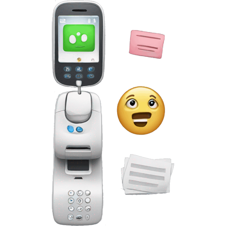 phone with tasks emoji