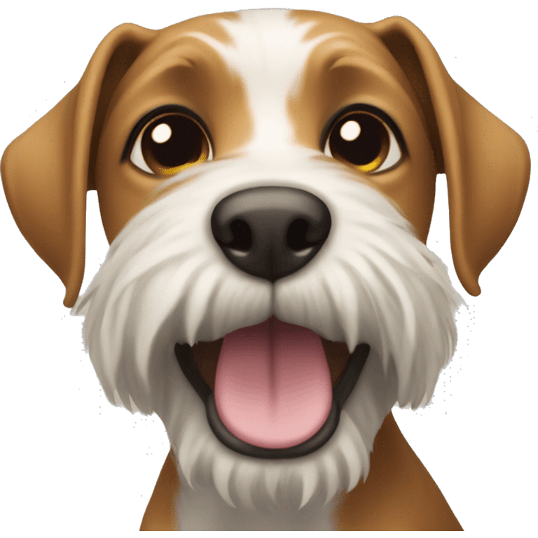 Yard terrier dog  emoji