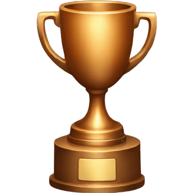 bronze trophy emoji