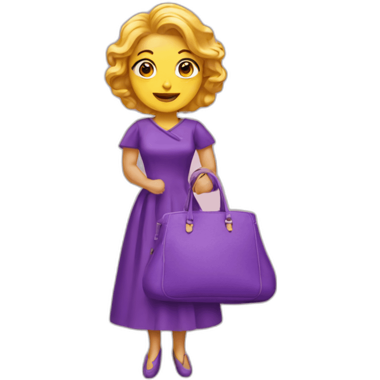 Lady bag emoji