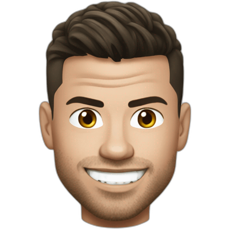 Ronaldo sur messi emoji