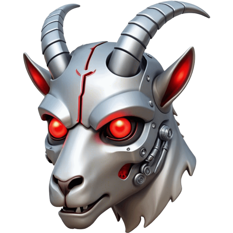 Terminator Goat head emoji