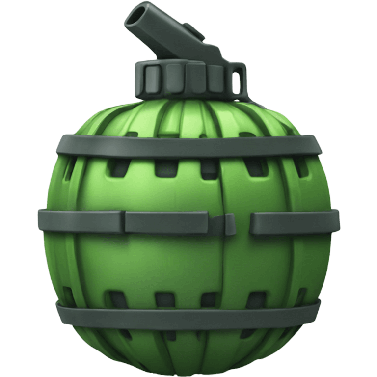 grenade green emoji