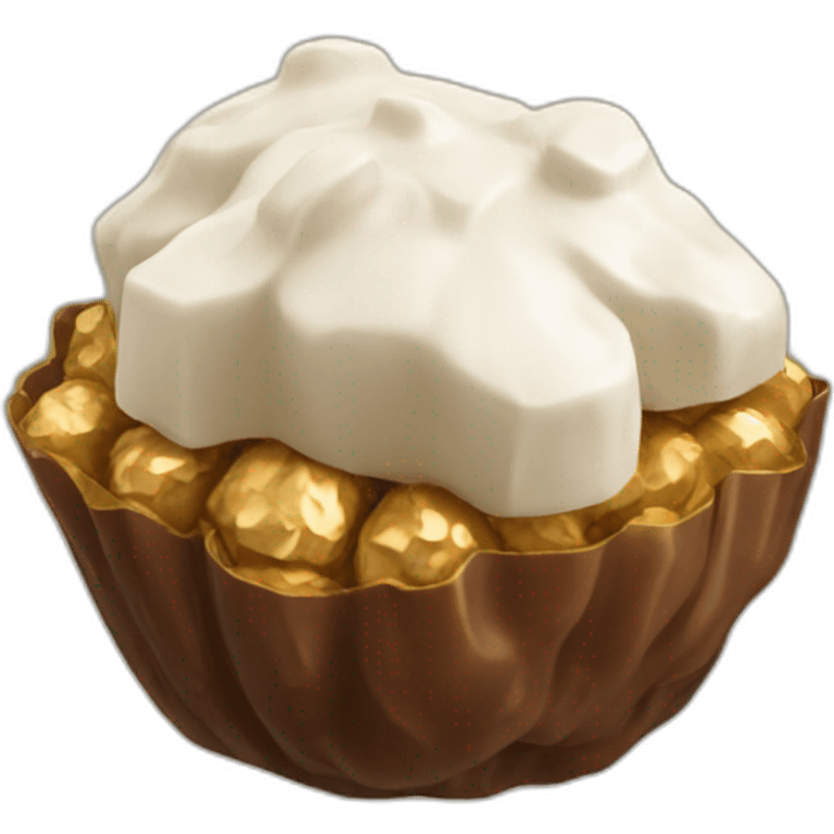 Rocher blanc emoji