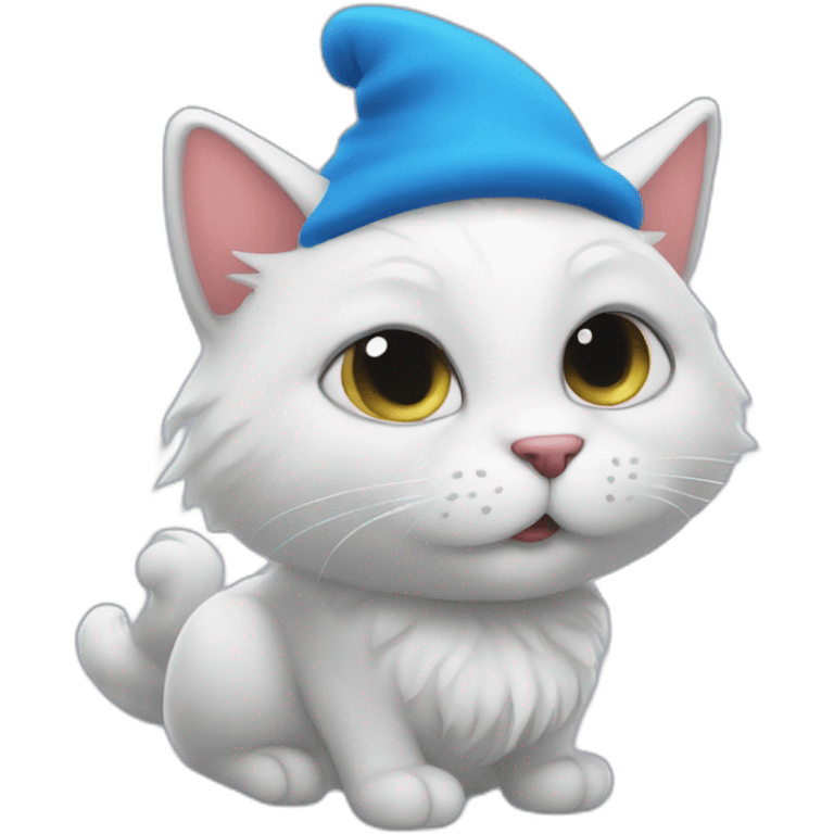 Smurfcat emoji