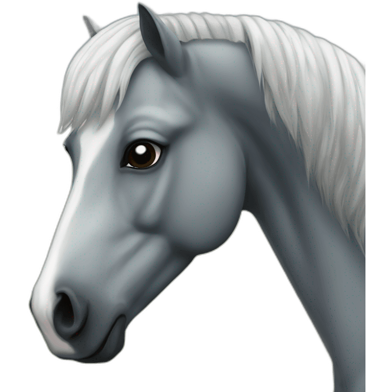 Frisian horse emoji