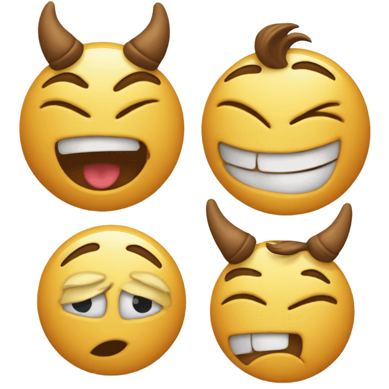 😄😡😈 emoji