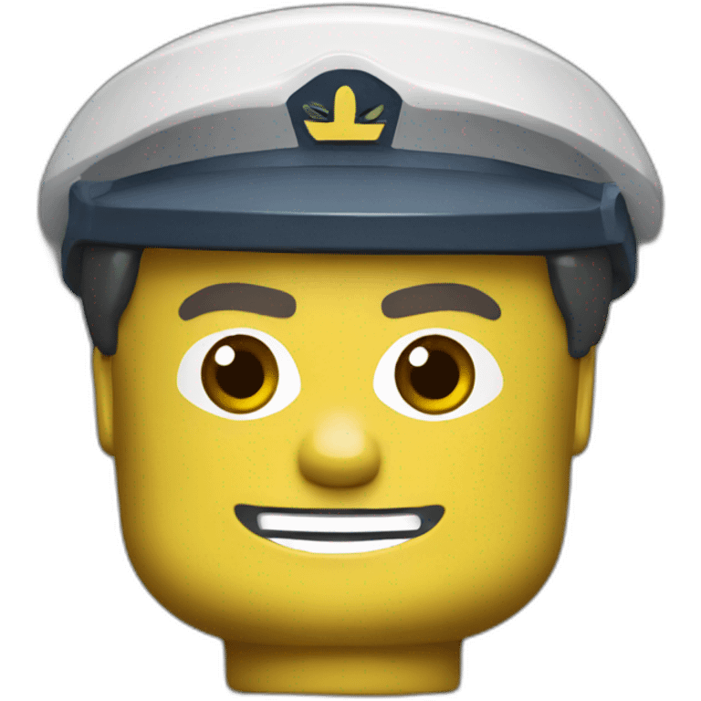 pilot lego man emoji