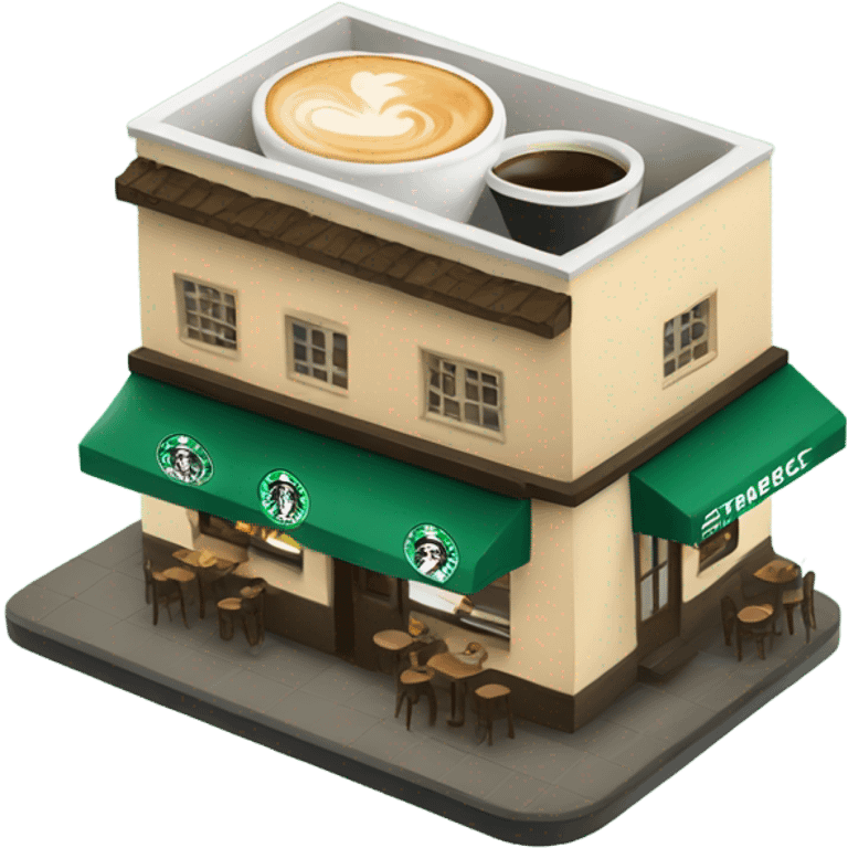 Café do Starbucks  emoji