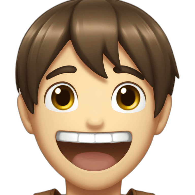 Eren who laugh emoji