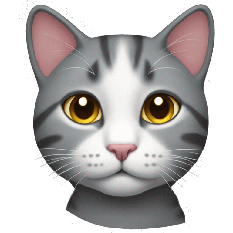 un gato arcoíris  emoji