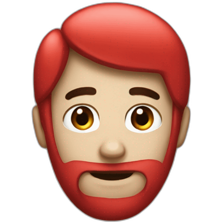 Among Us Red emoji