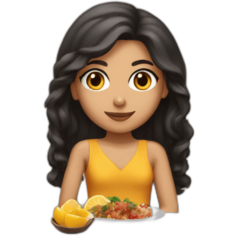 lebanese girl on a date emoji