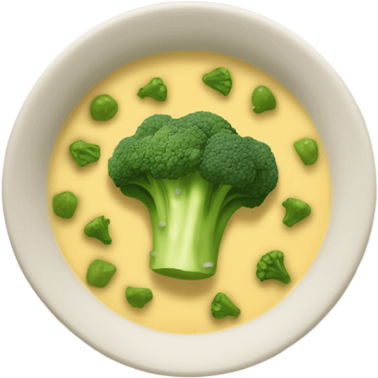 broccoli cheddar soup emoji