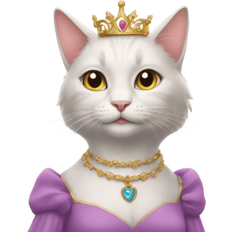 princess cat emoji