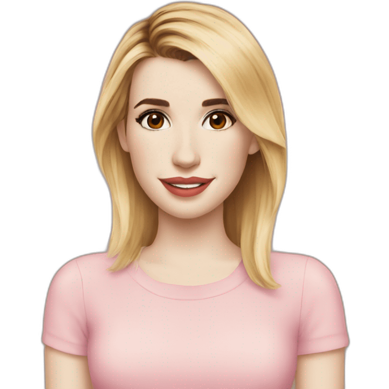 Emma roberts emoji