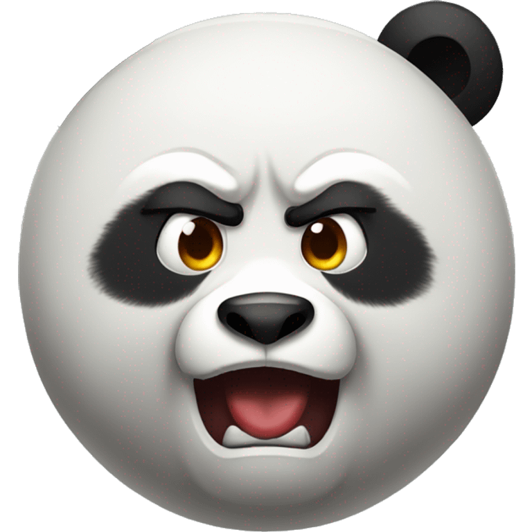 angry panda emoji