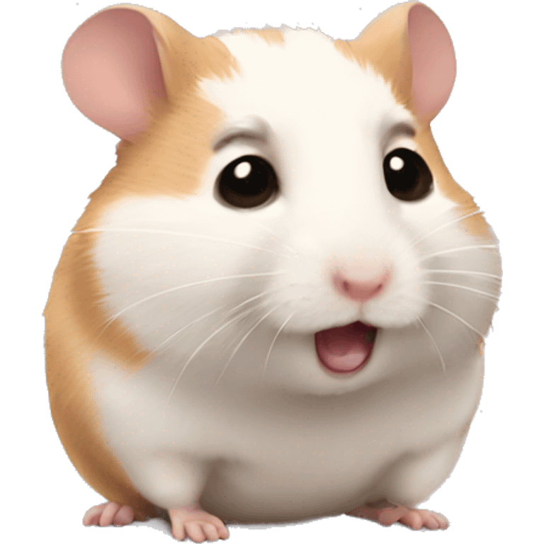 hamster hope worked out  emoji