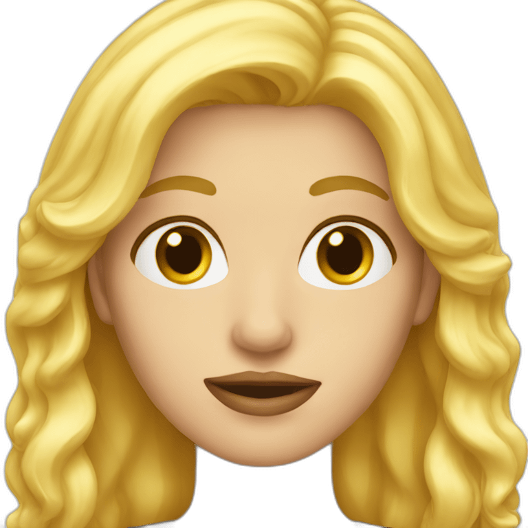 blonde mystery emoji