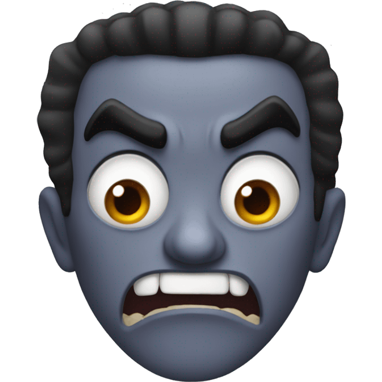 Angry dracula  emoji