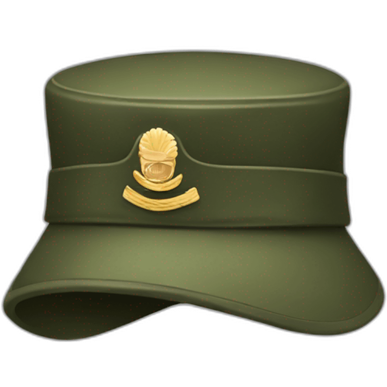 Hat military emoji