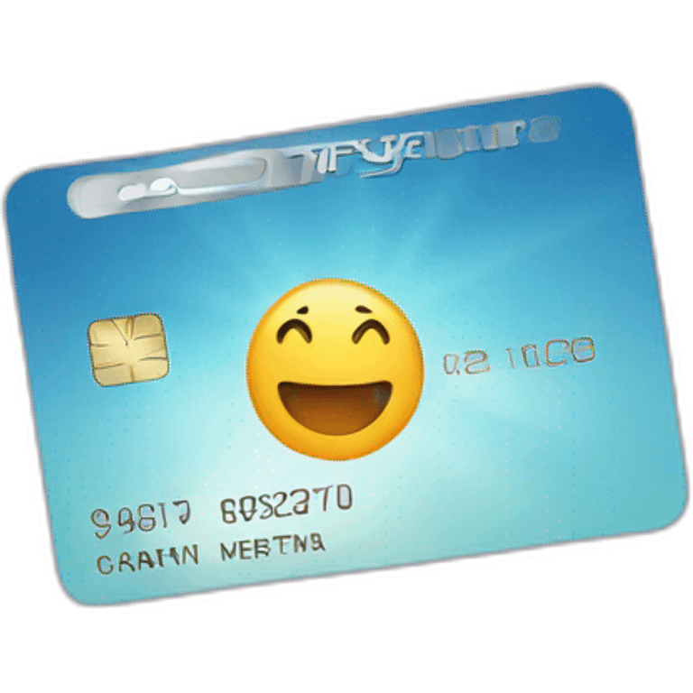 Credit card emoji