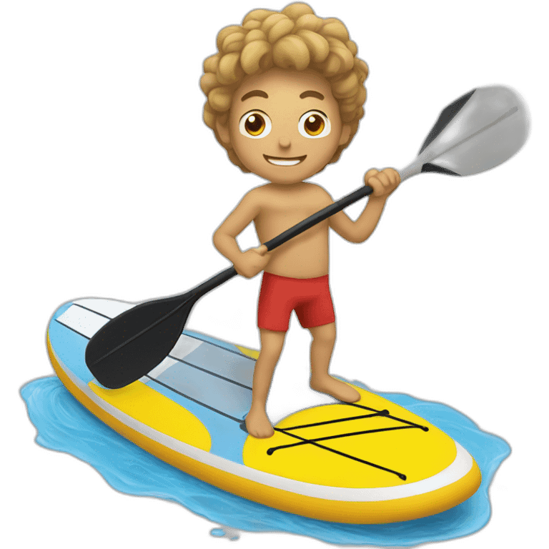 Stand up paddle emoji