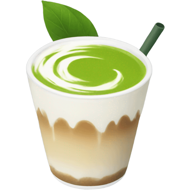 Matcha latte  emoji