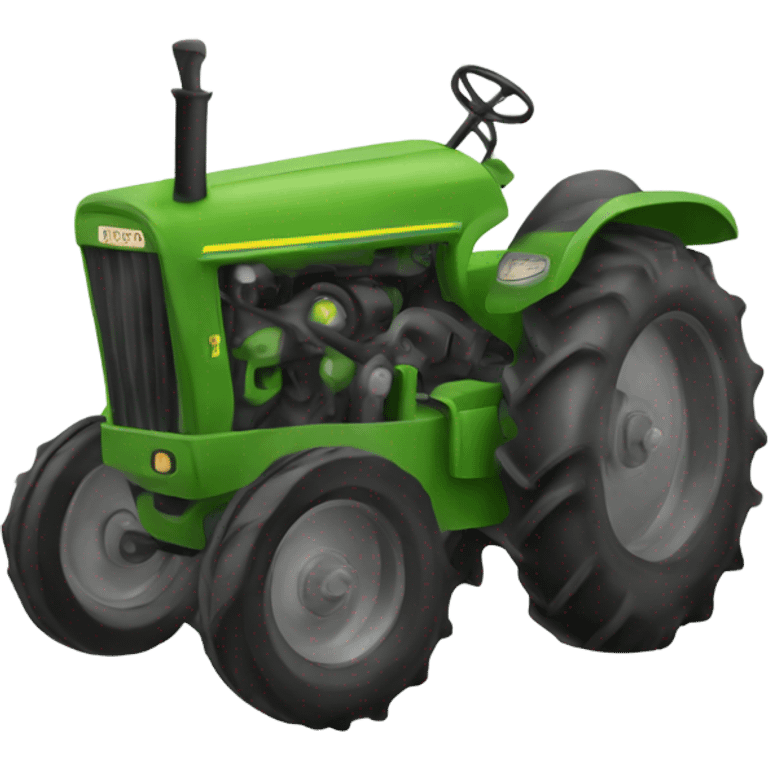 Tractor a pedal emoji