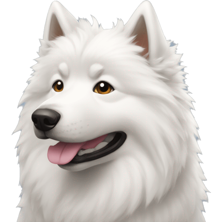 perro samoyedo emoji