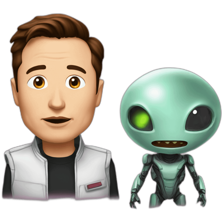 elon-musk-bullied-by-mars-alien emoji