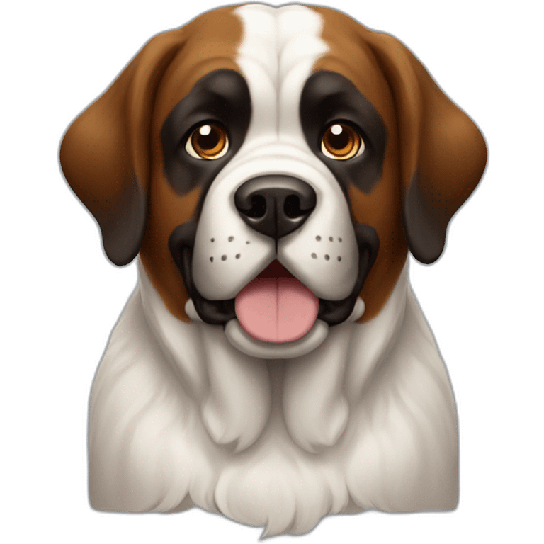 st. bernhard dog emoji