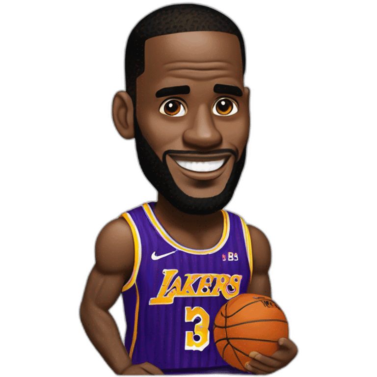 lebron james qui se couvre les jambes emoji